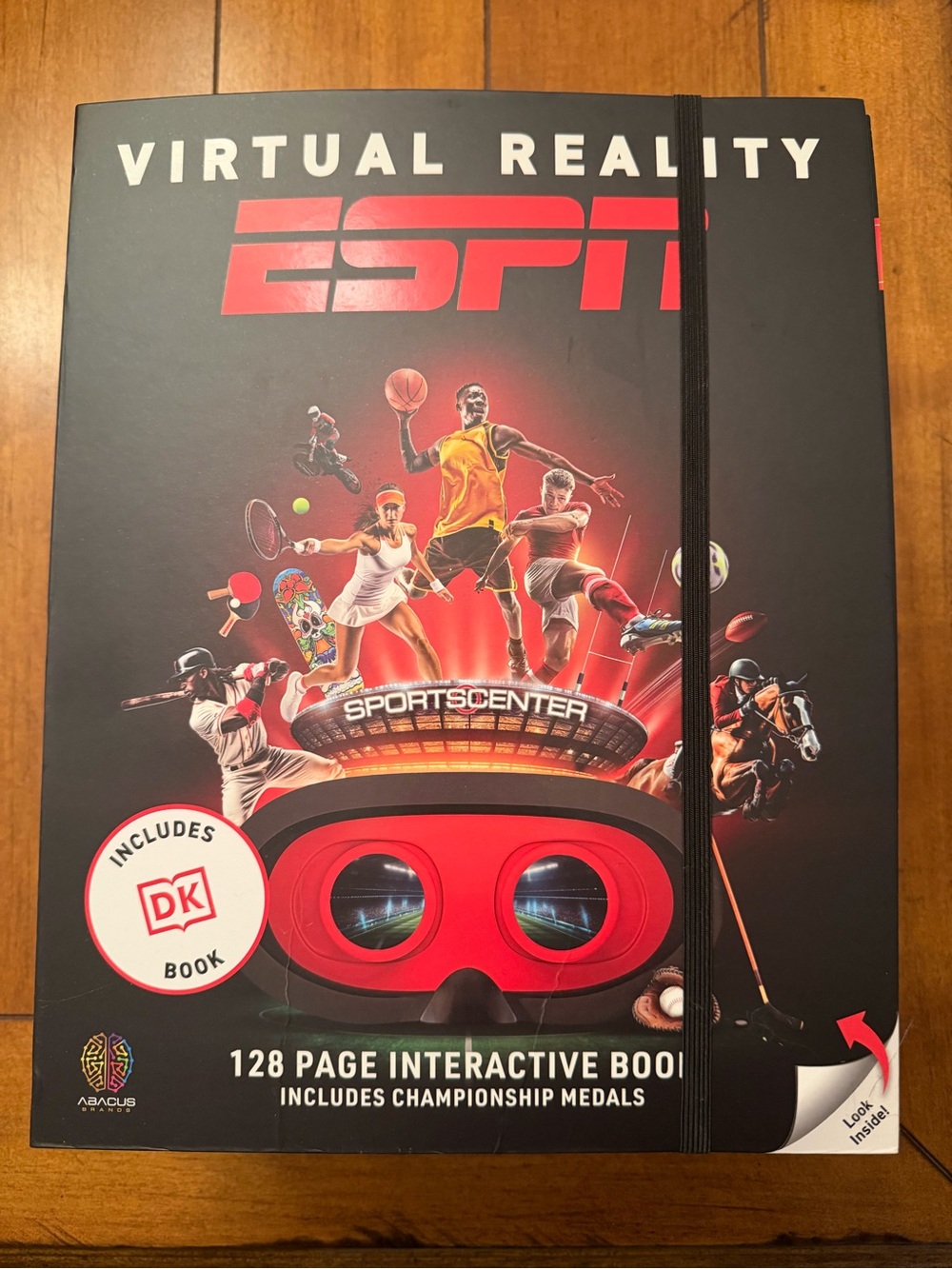 ESPN Virtual Reality SportsCenter VR Headset - Red and Black